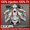 CASTROL Yeşil Enjeksiyon Kalıp Kuramları Honda CBR-1000 CBR 1000 CBR1000 RR CC 2004-2005 Üstyapı 52NO.24 1000CC CBR1000RR 04 05 CBR 1000RR 2004 2005 OEM PERSASYON KITI