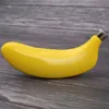 5oz Bananformad höftkolv Pottgul Rostfritt Stål Vinflaskor Köksbalk Drickstillbehör