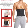 Men Waist Trainer Abdomen Reducer Modeling Belt Slimming Body Shaper Girdle Sweat Trimmer Belly Shapers Shapewear Tummy Fitness