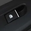 Bilåtgärder Interiör Rostfritt stål Bildörrfönster Switch Lift Knob Trim för Chevrolet Cruze Malibu Trax för Opel Mokka225R