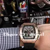 Montre de luxe volautomatisch uurwerk horloge lichtgevende wijzerplaat wijzer 40x50x16mm diepe waterdichte roestvrijstalen kast top watch258E