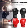3-10年の子供の子供のボクシンググローブ子供子供のための手袋青少年パンチングバッグキックボクシングMuay Thai Mitts MMAトレーニングスパーリングドロップシップ220222