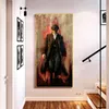 Томми Шелби портретные постеры и принты Острые козырьки граффити художественные картины на холсте на стене для украшения дома без рамки