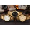 Chenxi Gold Watch Men ES Top Brand Роскошные знаменитые наручные часы мужские часы Золотой кварцевый запястье календарь Relogio Masculino 210728