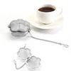 Rostfritt stål Teas Silter Verktyg Kreativitet Plommonform Hem Kaffe Vanilj Spice Filter Diffusor Hushåll Tea Infuser Tillbehör