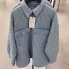 ZA Kurtki Damska Koszula Denim Płaszcz Cienkie Parkas Moda Kieszonkowy Z Długim Rękawem Outwear Streetwear Oversize Ladies Casual BF 211013