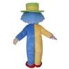 Costume de mascotte de clown d'Halloween Personnage de thème animé de dessin animé de haute qualité Adultes Taille Carnaval de Noël Fête d'anniversaire Tenue de plein air