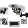 Impreza świąteczna zaopatrzenie w symulację słoneczną Monitorowanie światła Outdoor Courtyard Wall Czujnik ludzkiego ciała Lights8374966