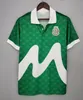 RETRO 1998 MEXICEOOS World Puchar Blanco Vintage koszulki piłkarskie Hernandez Home Green Away Bramkarz 86 94 95 06 H.Sanchez Borgetti Classic Football Shirts