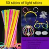 Light Stick Children's Night Lighting Stick Party Concert Supplies Atmosphere Dance Props Flash Lights Sticks Lighted Toy XG0324