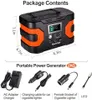 200W Peak Station, Flashfish CPAP Bateria 166Wh 45000mAh Backup Power Pack 110V 150W Bateria de Lítio Acampamento Gerador Solar