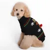 Dog Apparel Wool Coats Christmas Lovely Pet Clothes Red Nose Deer Sweater Vip Teddy Small Medium And Large7563016