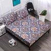 Mecerock 1PC 100% poliester Dopasowany arkusza Elastyczna Drukowanie Arkusze Bed Pulsic Europe Style Materac Pad Protector