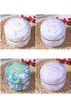 Round candle jar empty round tinplate can DIY handmade candle tea food candy tablet accessories storage box with lid