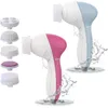 Electric Face Scrubbers Beauty Care Massage Tool Massager Brush Skin Whiten Cleaning Deep Cleaner Smooth Facial Washing