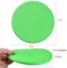 Eten Water Bowl Dog Toy Flying Discs Training Siliconen Flying Disc Lichtgewicht Floatable War Catch Play Dubbels