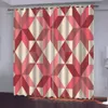 Pas Nieuwe Europese Stijl Verduisteringsgordijn Gordijnen Voor Woonkamer Slaapkamer Luxe Drape Eenvoudige Geometrie Cortina Keuken