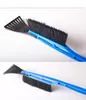 자동 아이스 스크레이퍼 도구 2 In1 Snow Remover Shovel Brush Cleaner Window Windscreen DeiCing Scraping Tool