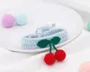 Cat Collars & Leads Soft Blue Pink Collar Woolen Dog Pet Necklace Manual Kitty Scarf Cute Beautiful Kitten Accessories