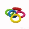 Mosquito Repellent Bracelet Elastic Coil Spiral Hand Wrist Band Telephone Ring Chain Anti-mosquito Bracelets Pest Control Bracelet XVT1781