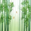 Wallpapers Modern Chinês estilo verde bambu floresta mural auto adesivo papel de parede sala de estar quarto decoração home pano de parede eco-friendly