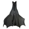 Women Vampire Bat Costume Adult Cosplay Jumpsuit Halloween Fancy Dress Outfit Masquerade Party Animals Cosplay Costume Y0903