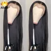 Spitze Perücken Aliafee Highlights Braune Farbe Webart Haarperücke Malaysia Gerade Human 30 Inch Frontal Prepucked Für Frauen