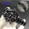 12 Color Man Watch 2813 Automatyczne 41 mm niebieskie tarcze zegarek ze stali nierdzewnej Zegarek Slajd Srebrna bransoletka ceramiczna obręcz Wodoodporna Mens343s