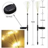 Solar Lamps 90/120/150LED Fireworks Lights Waterproof Dandelion Outdoor Fairy Light For Garden Lawn Landscape Holiday