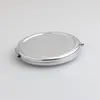 Metal Fold Round Shape Makeup Mirrors DIY Portable Pocket Gift Mirror Solid Color Home Decoration Bathroom Bedroom Supplies BH5251 WLY