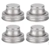 304 Stainless Steel Jar Lid Silicone Sealing Plug 70mm Caliber Shaker Lids Rust Proof Drinkware Cover RRD6904