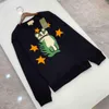 Men's Hoodies & Sweatshirts designer fall and winter fashion Hoodie high quality kitten star embroidered design loose edition luxury mens CCSF