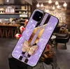 3d papillon fleur bling diamant dur pc tpu étuis pour iphone 12 5 1 6 4 6 7 11 pro max xr xs max 10x8 7 6 plus couverture arrière de mode