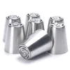 Baking & Pastry Tools 1PCS Stainless Steel Russian Tulip Icing Piping Cake Nozzles Decoration Tips Decorating Bakeware