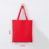 4 farben frauen Leinwand Umhängetaschen Frau Baumwolle Einkaufstaschen Weiche Handtasche Casual Tuch Tote Mädchen Tasche Damen Shop