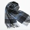 Winter Scarf Women Cashmere Lady Stoles Design Print Female Warm Shawls and Wraps Thick Reversible Scarves Blanket