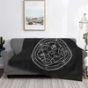 Dekens Human Transmutation Circle Tapijt Stroomden Textiel Een Bed Deken Covers Luxe Flanel