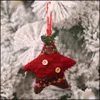 クリスマスの装飾お祝いパーティー用品ホームガーデンクリスマスツリーペンダントクリエイティブストッキングケースギフト装飾品6スタイルLLD10972ドロップ