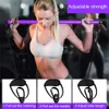 Pilates Bar Kit с резистентными полосами портативный фитнес Пилатес палку Crossfit Bodybuilding Yoga Эластичная полоса Упражнения тренировки C0224