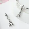 Passend für Pandora-Armbänder, 30 Stück, Cartoon-Schildkröte-Anhänger, Silber-Charms, baumelnde Charm-Perlen für Großhandel, DIY-Europäischer Sterling-Halskettenschmuck