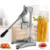 Super Long French Fries Makers Machines Long Potatoes Fried Chips Extruders Manual Long Fries Maker Machine