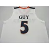 Chen37 goodjob Hombres Mujeres jóvenes Vintage UVA Cavalierss Kyle Guy # 5 Baloncesto Jersey Tamaño S-5XL o personalizado cualquier nombre o número jersey