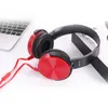 computer Game earphones Head-mounted Headset 3.5mm wired Headphones with microphone