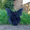 박제 봉제 장난감 고딕 양식의 mothman plushie는 사랑과 마법의 가정 독특하고 새로운 검은 나방 소프트 장난감 귀여운 QW Q0727을 찾고 있습니다.
