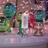 Rechargeable Colour Electronic LED Waterproof Candle With Glitter Colour Changing LED Water Candle 201009