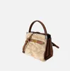 Designer- Kvinnor Designer Väskor Plush Väska Handväskor Axelväska Crossbody Bag Casual Tote Lady Leather Wool Bags