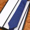 2022 erkek resmi iş kravat, Avrupa ve Amerikan ünlü marka ipek kravat, hediye kutusu, klasik eğlence, evlilik işi için ilk tercih
