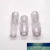 Botellas de embalaje 3 ML Tubos de brillo de labios transparentes con varita Contenedor vacío Contenedores de líquido de sombra de ojos DIY 10 piezas