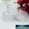 Hot 50 Pieces Portable Cosmetic Sample Containers 5 Gram Plastic Cream Pot Jars Refillable Bottles Factory price expert design Quality Latest Style Original Status