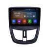 Samochód DVD Radio Nawigacja GPS dla Peugeot 207 2008-2014 IPS Carplay Carplay Support TPMS 9-calowy Android 10,0 RAM 4G